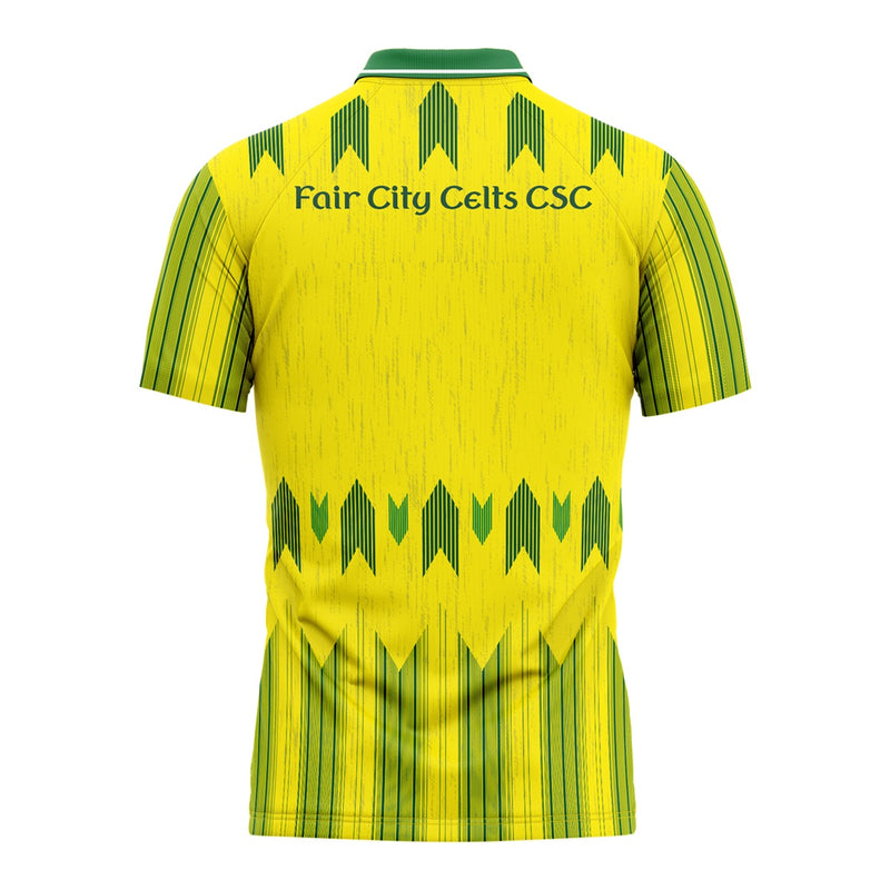 Load image into Gallery viewer, Fair City Celts Jersey (Yellow) - Adults