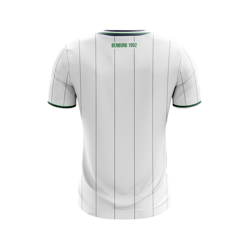Load image into Gallery viewer, Riverdale FC Jersey Pinstripe White - Kids