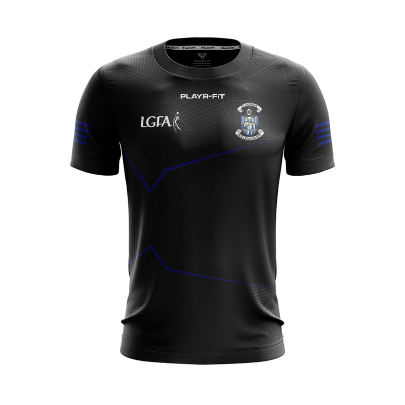 Load image into Gallery viewer, Old Leighlin LGFA Jersey Black - Kids