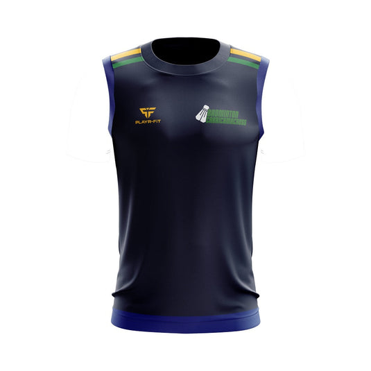 Carrickmacross Badminton Club Vest (Navy) - Adults