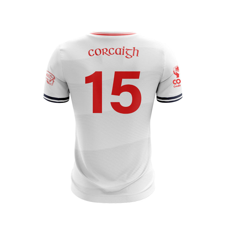 Load image into Gallery viewer, Cork LGFA Jersey Away White - Adults