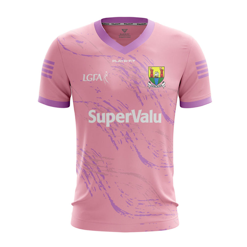 Load image into Gallery viewer, Cork LGFA Jersey Training Dusty Pink - Kids