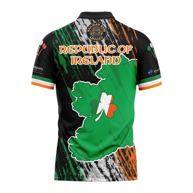 Load image into Gallery viewer, INDO Darts Jersey ROI (Black) - Adults