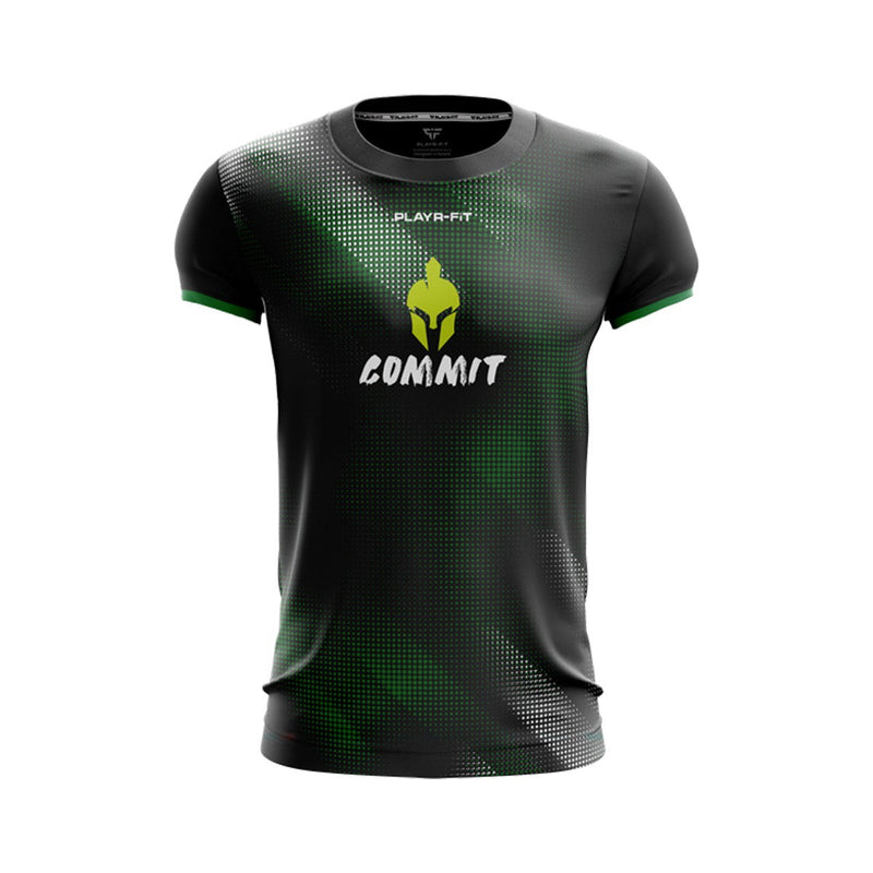 Load image into Gallery viewer, Commit Gym Jersey Ladies Cap DRIFIT Tee E01 Black - Kids
