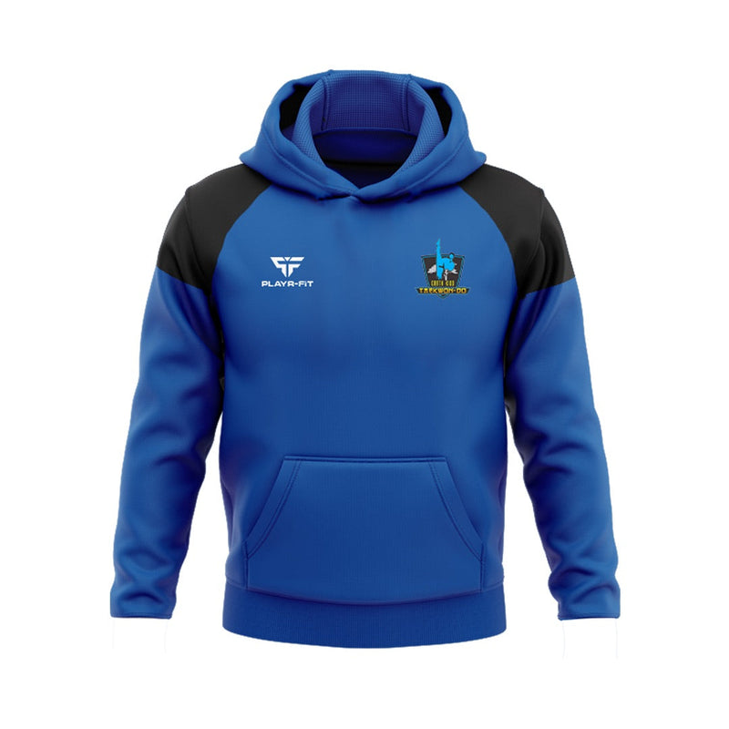 Load image into Gallery viewer, Garth Kidd Taekwon-Do Hoodie Stellar (Blue/Black) - Kids