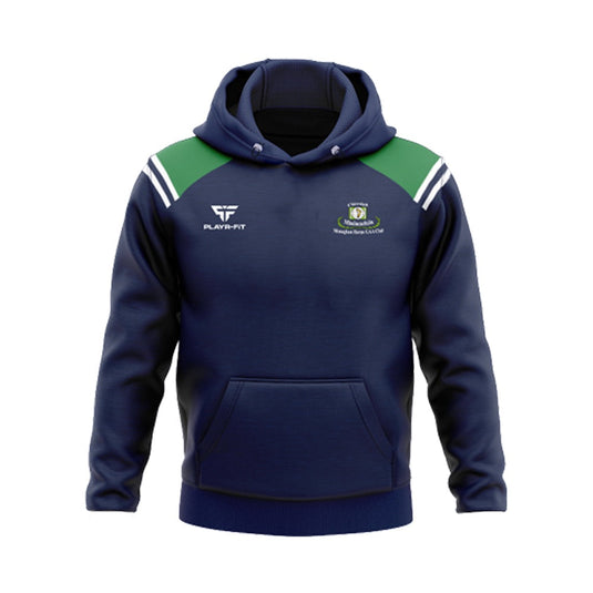 Monaghan Harps CLG Hoodie Vigour (Navy/Green/White) - Kids