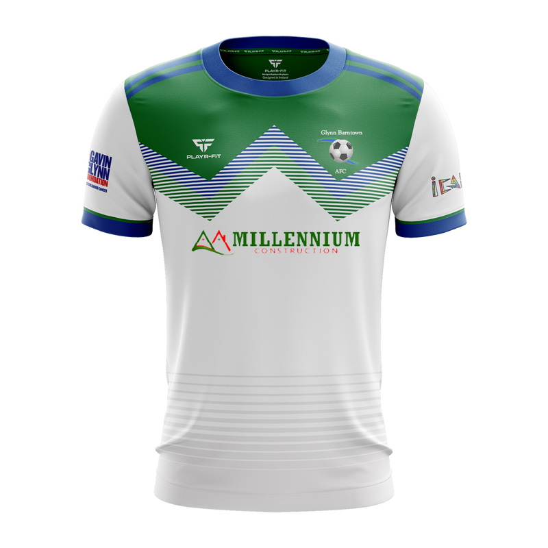 Load image into Gallery viewer, Glynn Barntown AFC Jersey D24 (White) - Adults