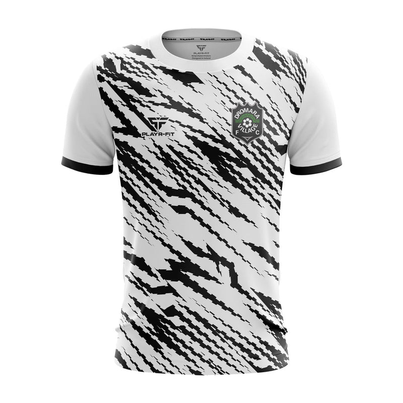 Load image into Gallery viewer, Dromara Village FC Jersey D39 White - Kids