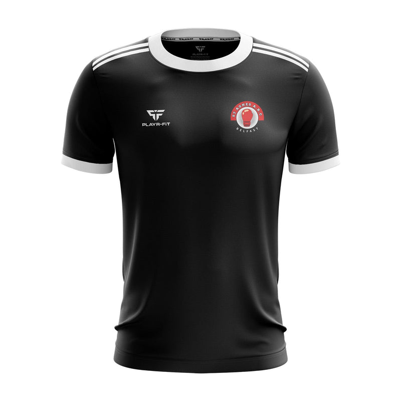 Load image into Gallery viewer, St Agnes Boxing Club Belfast Jersey Black - Kids