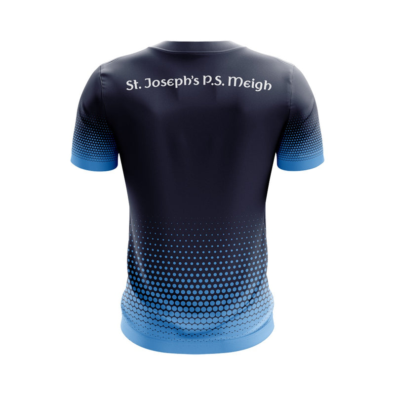 Load image into Gallery viewer, St Josephs PS Meigh Students Jersey A14 (Navy/Sky) - Kids