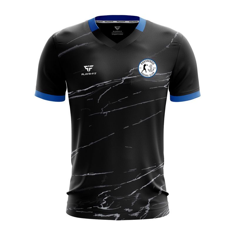 Load image into Gallery viewer, Portavogie Boxing Club Jersey Black - Kids