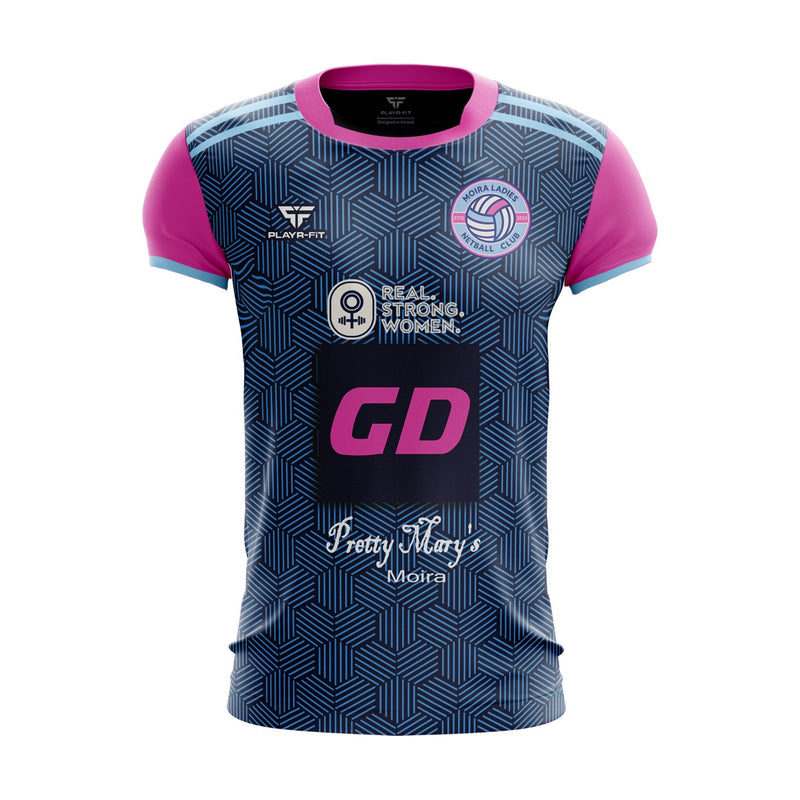 Load image into Gallery viewer, Moira Ladies Netball Jersey Cap Sleeve - Adults