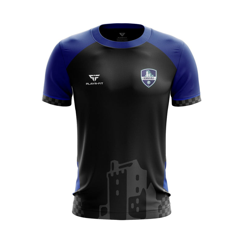 Load image into Gallery viewer, Kinvara United Jersey (Custom - Black) - Adults