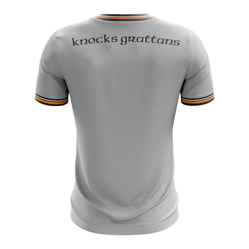 Load image into Gallery viewer, Knocks Grattans Hurling Jersey Grey - Kids