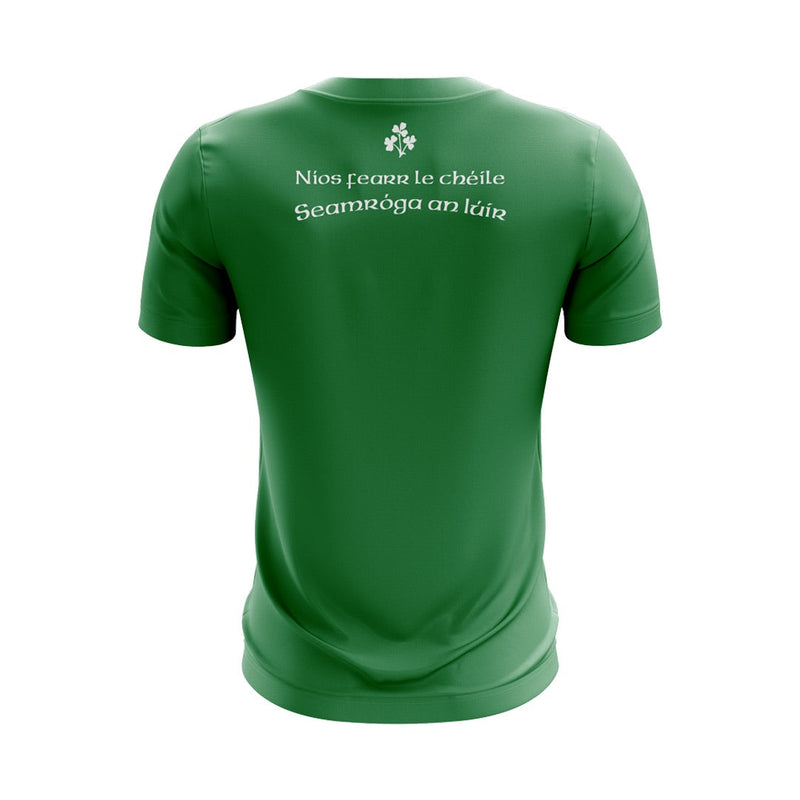 Load image into Gallery viewer, Newry Shamrocks GAC Jersey D02 (Green) - Adults