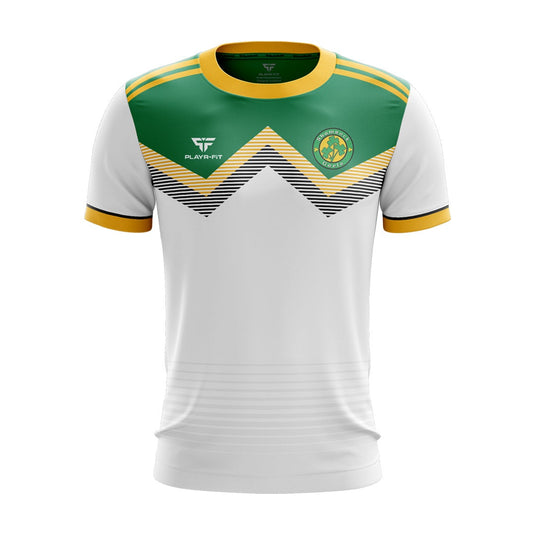 Shamrock Gaels Armagh Jersey D24 (White/Green/YellowGold) - Adults