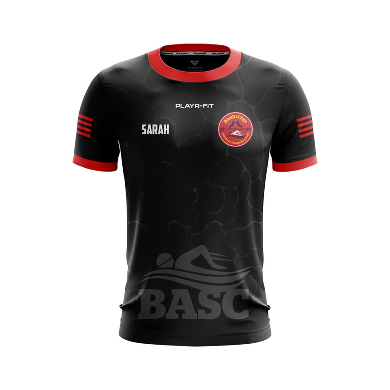 Load image into Gallery viewer, Banbridge Amateur Swimming Club Jersey Black - Kids