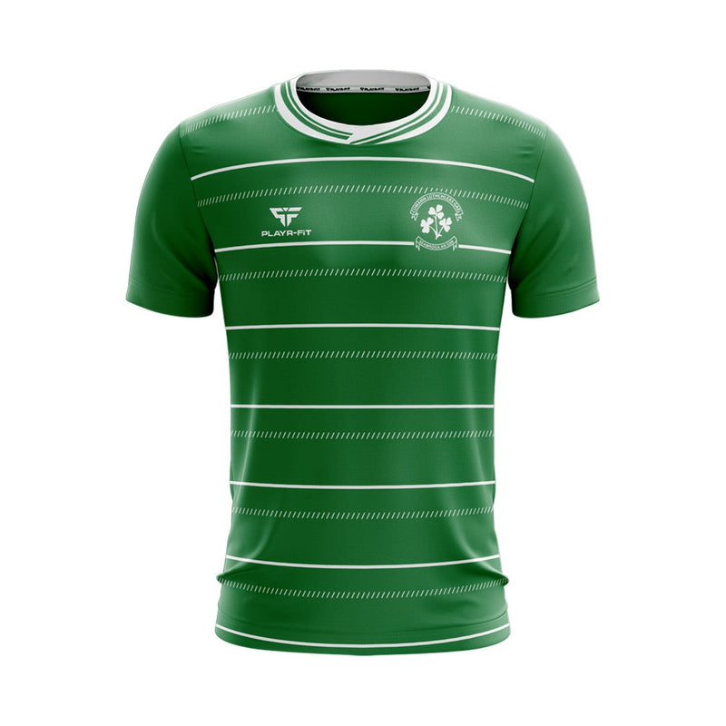 Load image into Gallery viewer, Newry Shamrocks GAC Jersey E18 (Green) - Adults