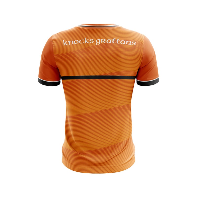 Load image into Gallery viewer, Knocks Grattans Hurling Jersey E21 Orange - Adults