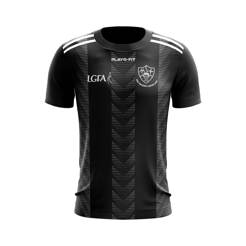 Load image into Gallery viewer, Dee Rangers Ladies GFC Jersey E40 Black - Adults