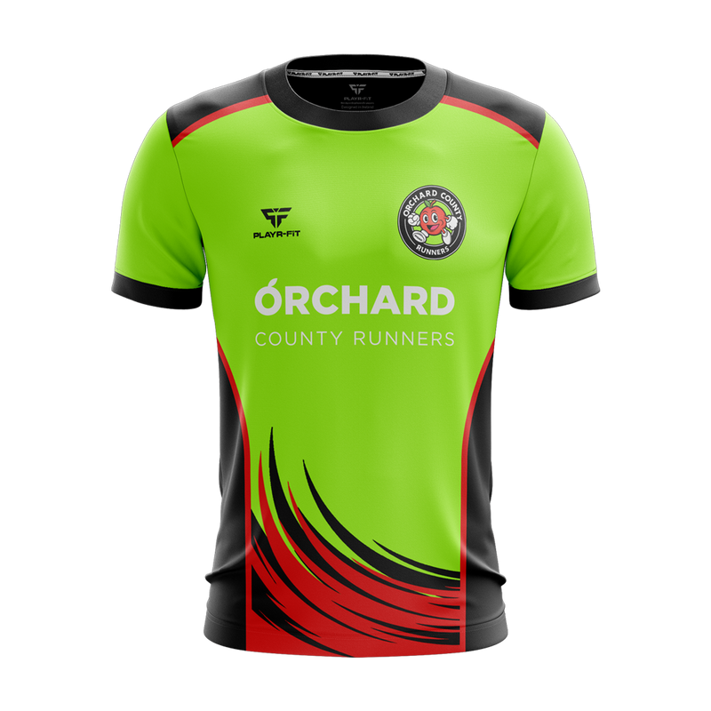 Load image into Gallery viewer, Orchard County Runners Jersey Green - Kids
