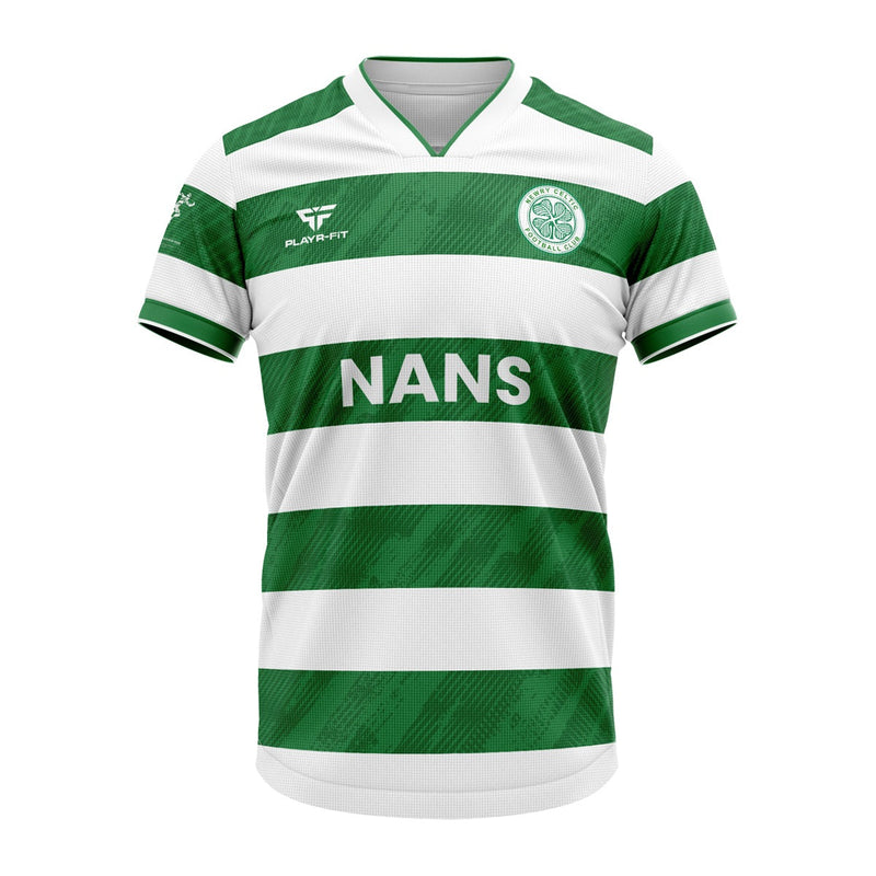 Load image into Gallery viewer, Newry Celtic FC Pro Jersey Home (White/Green) - Adults