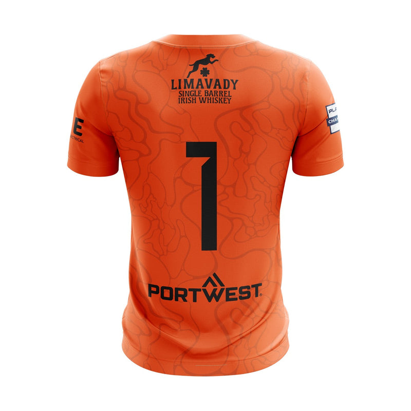 Load image into Gallery viewer, Limavady United FC Pro Jersey (GK Orange) - Adults
