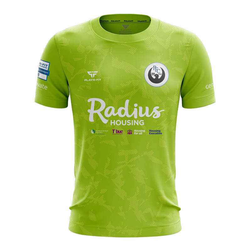 Load image into Gallery viewer, Portstewart FC Pro Jersey (Gk) Green - Kids