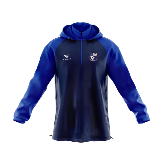 Armagh Blues FC Light Rain Jacket - Adults