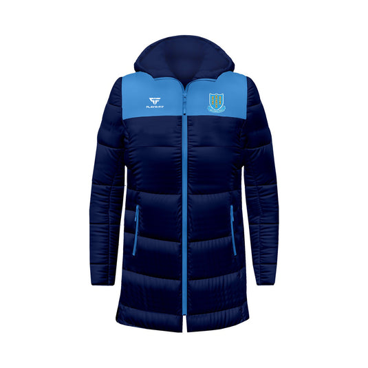 Ballymena United FC Academy Long Padded Jacket (Above Knee) - Adults