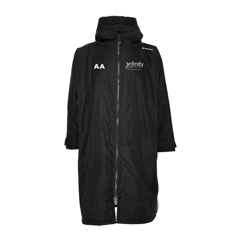 Load image into Gallery viewer, Infinity Channel Swimming Long Padded Jacket (Above Knee) Fleece Lined - Adults