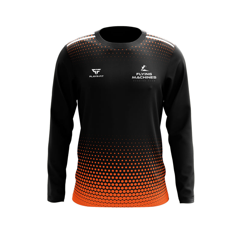 Load image into Gallery viewer, Flying Machines Running Club Jersey (Long Sleeve) (A14) - Adults