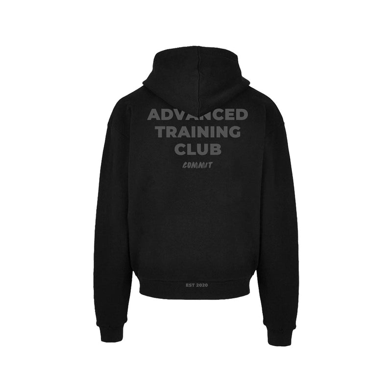 Load image into Gallery viewer, Commit Gym Mens Oversized Hoodie ATC Black - Adults