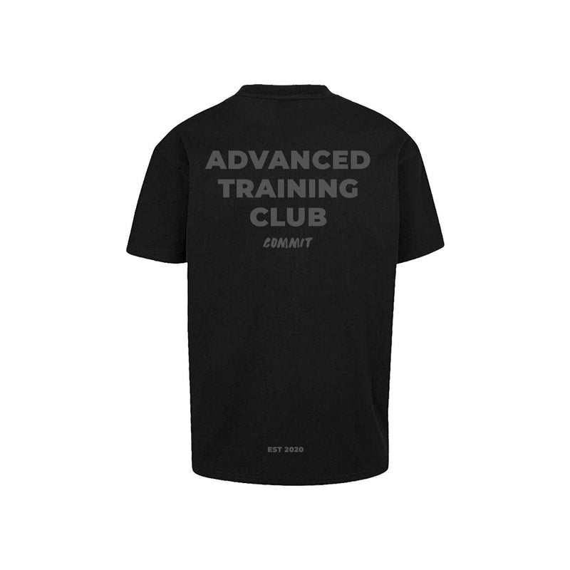 Load image into Gallery viewer, Commit Gym Mens Oversized T-Shirt ATC Black - Adults