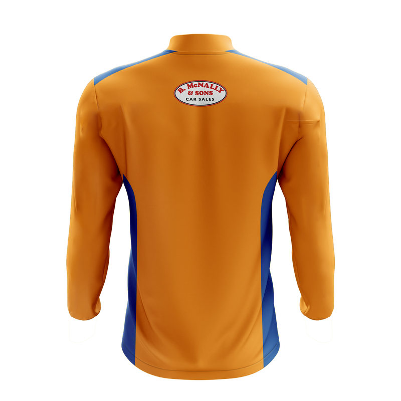 Load image into Gallery viewer, Upperlands FC Midlayer (1/4 Zip) Endure (Orange/Blue/Black) - Adults