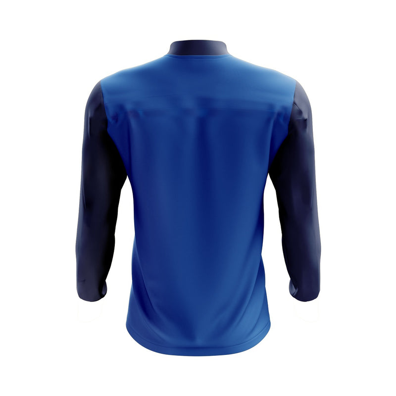 Load image into Gallery viewer, Rooskey NS Students Midlayer (1/4 Zip) Spirit (Blue/Navy/Sky) - Adults