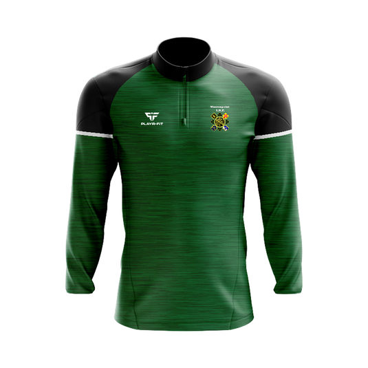 INF Warrenpoint Midlayer (1/4 Zip) Stellar Green/Black - Kids