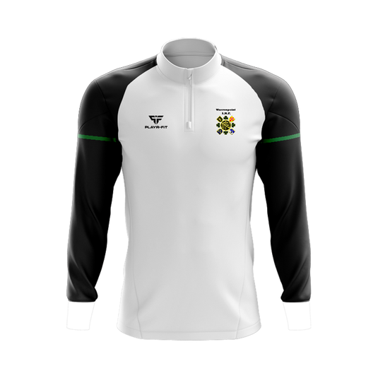 INF Warrenpoint Midlayer (1/4 Zip) Stellar White/Black - Adults