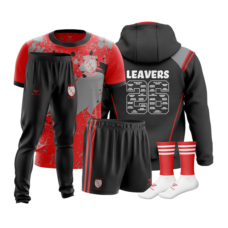 Load image into Gallery viewer, St Nailes PS Kinawley Pack 2 (Leavers 2026 Hoodie, Jersey, Skinny Pants, Shorts, Mid Socks) - Kids