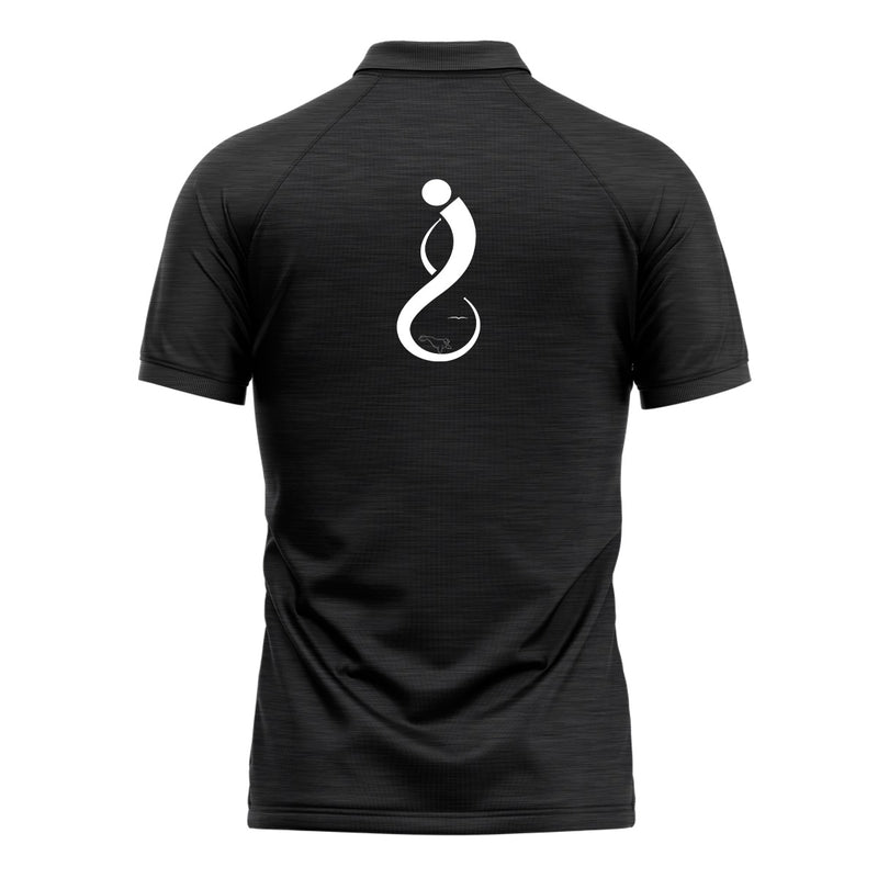 Load image into Gallery viewer, Infinity Channel Swimming Polo Tenacity Black - Adults