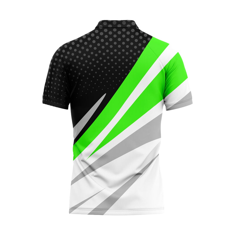 Load image into Gallery viewer, Leeside CSC Darts Jersey (White/Black/Green) - Kids