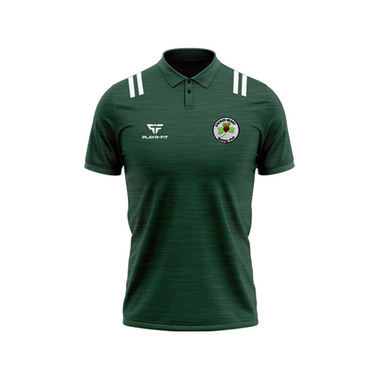 Sacred Heart Boxing Club Polo Tenacity Bottle Green/Black - Adults