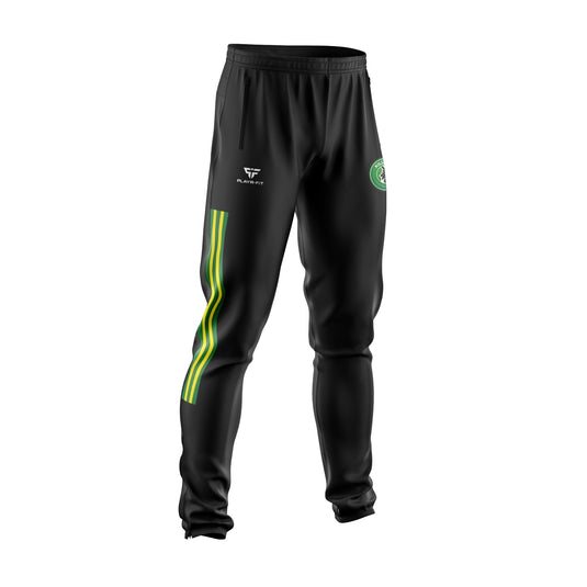 Killough FC Skinny Pants Adroit (Black/Green/Yellow) - Adults