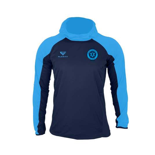St Colmcilles GFC Meath Snood Hoodie Sky Blue - Adults