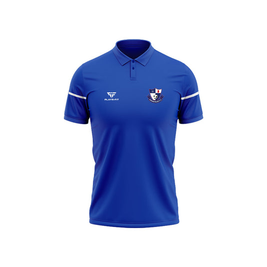 Armagh Blues FC Polo Stellar Blue - Adults