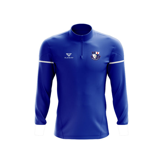 Armagh Blues FC Midlayer (1/4 Zip) Stellar Blue - Kids