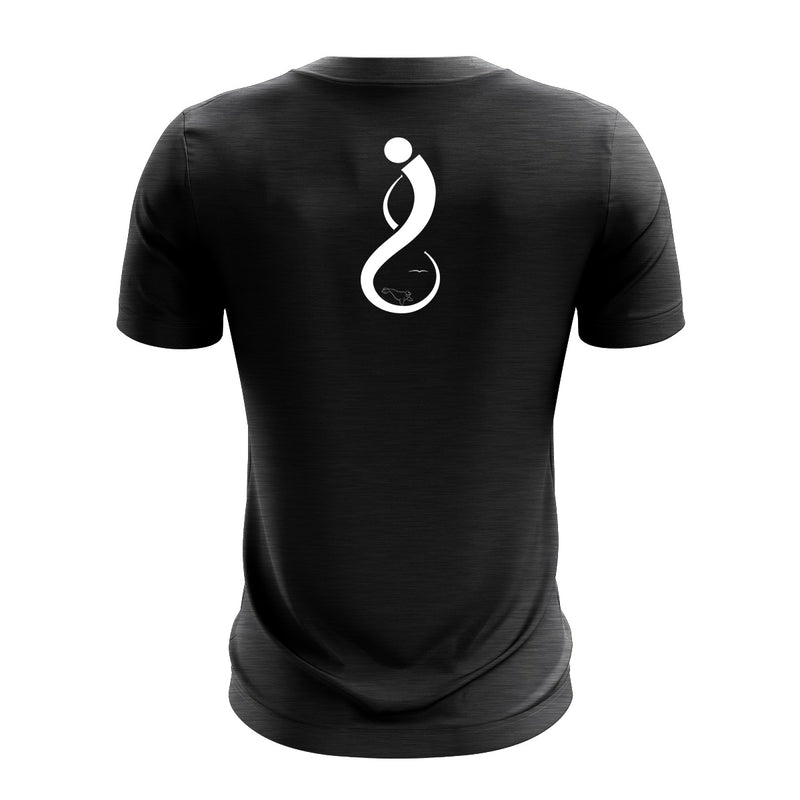 Load image into Gallery viewer, Infinity Channel Swimming T-Shirt Tenacity Black - Adults