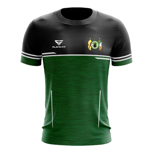 CSC Carrickmacross T-Shirt Courage (Black/Green/White) - Kids