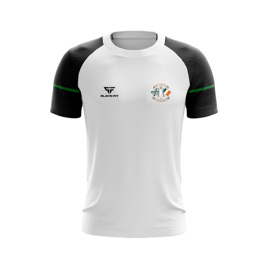 Monaghan CSC T-Shirt Adroit (White/Black) - Kids