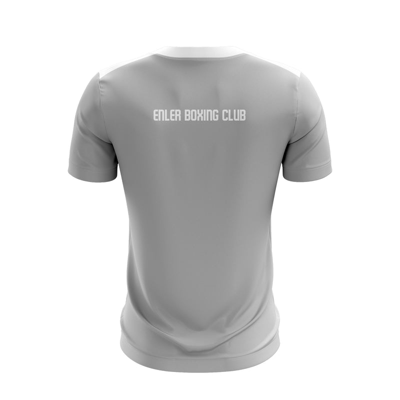 Load image into Gallery viewer, Enler Boxing Club T-Shirt Courage (Grey/Yellow) - Kids